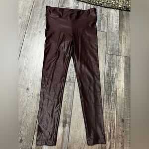 Koral lustrous H. High rise Bordeaux metallic Leggings